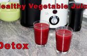 Wie erstelle ich Super gesunde Detox Gemüse Saft Rezept