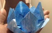 Wie erstelle ich eine Origami-Lotus-Blume