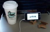 Kaffee und ein Film - iPhone Stand