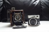 Instax Mini Film in einer alten Blatt Filmkamera verwenden