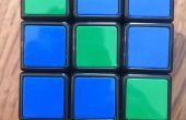 Rubix Cube Muster mit diagonalen Streifen