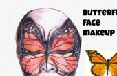 Schmetterling Gesicht Make-up
