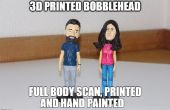 3D gedruckt Bobblehead - hochauflösende Ganzkörper gescannt und Hand bemalt