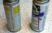 Ein Spray kann Düse-Holster mit Sugru machen