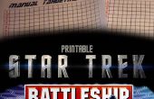 Star Trek Tactical Combat Spiel Battleship (Paper based)