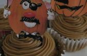 Kürbis-Cupcakes mit Braunzucker Glasur