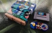 Benutzerdefinierte gemalt Super Mario World Super Nintendo