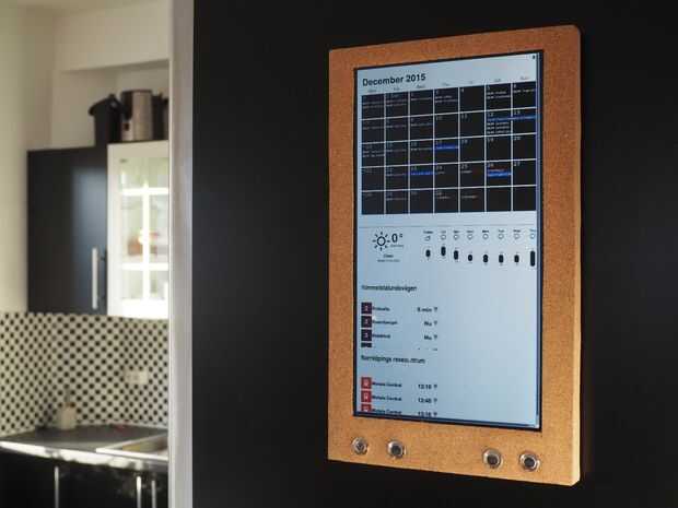 Raspberry Pi: Wand Kalender und Notification-Center - genstr.com