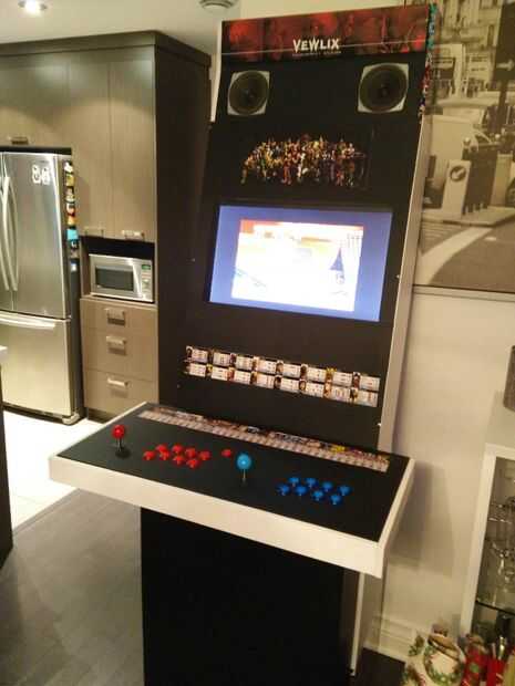 2 Spieler Vewlix Inspirierte Arcade Cabinet Mit Raspberry Pi 2