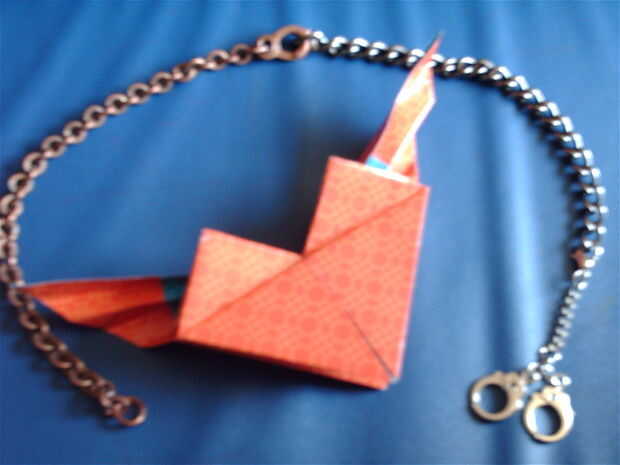 Origami Herz Mit Flugeln Genstr Com