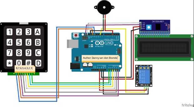 Arduino - LCD 1602A I2C - Passwort geschützte Tür Zugang ...